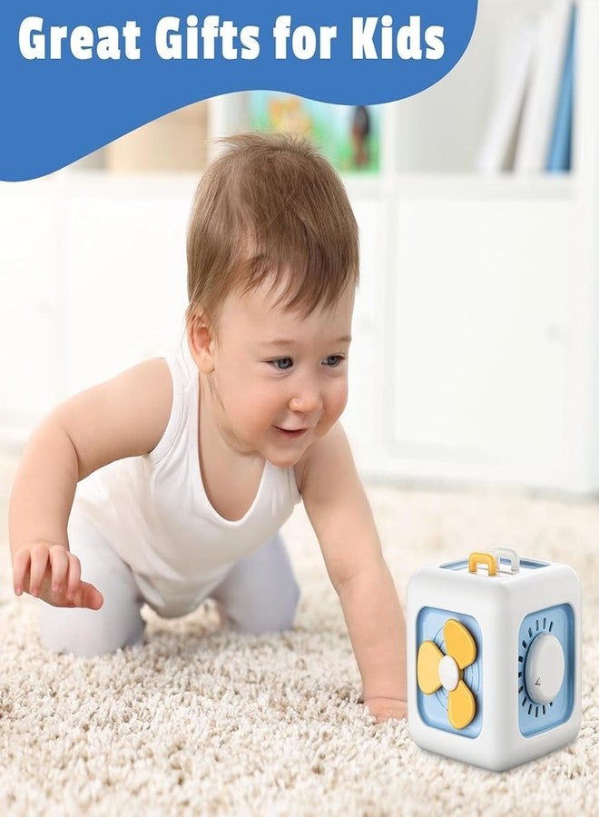 BLINE Montessori Busy Cube for Toddlers 1-3,Car Travel Toys Busy Board Activity Cube (Pack of 1) - Image 5